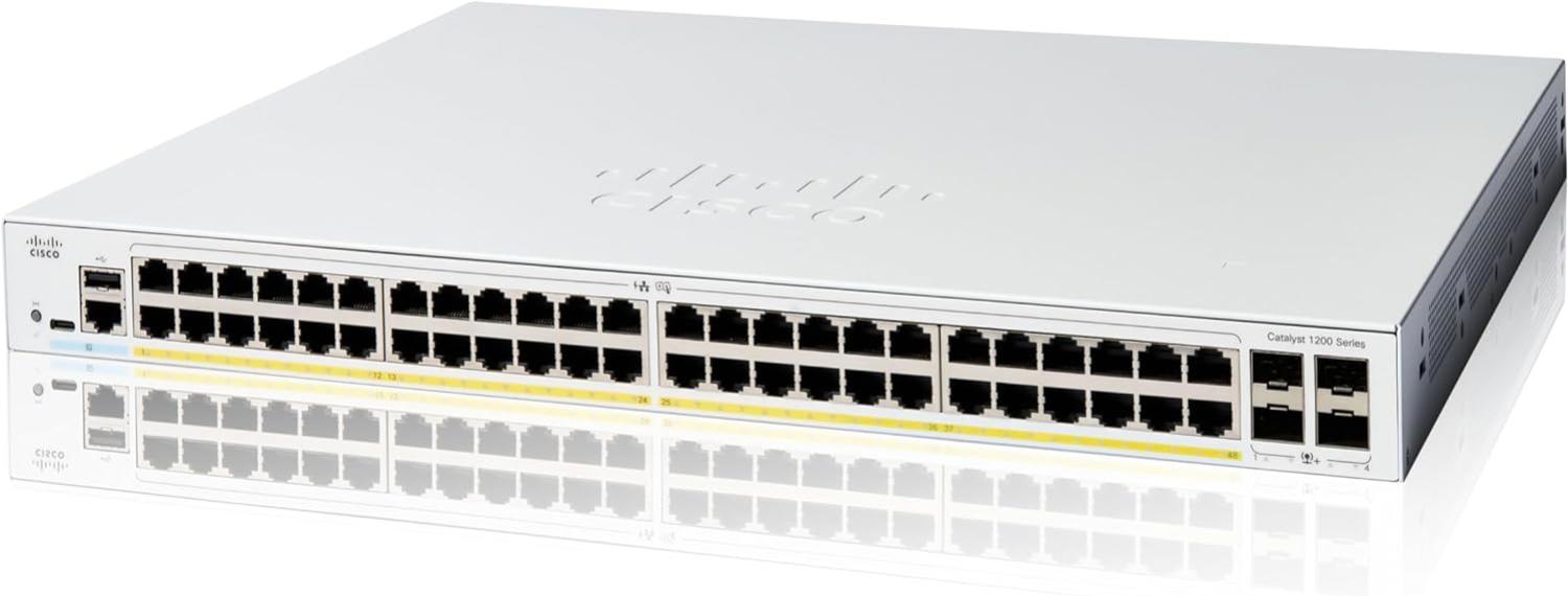 Cisco C1200 48-Port Gigabit PoE Switch - Network - Switches