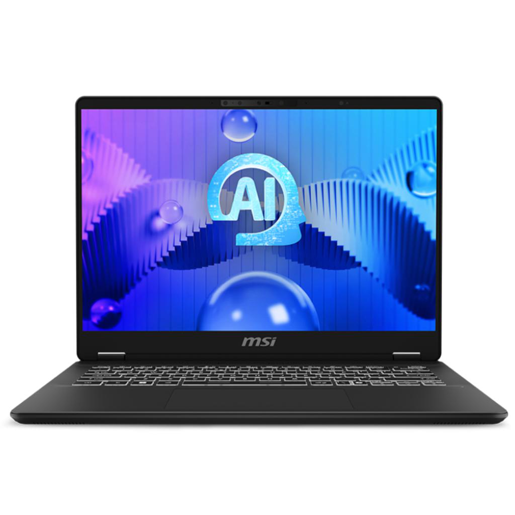 MSI Prestige 14 AI Evo C1M -9S7-14N111-033- Intel U5 125H, 16GB, 1TB SSD, 14" FHD 144Hz, W11P, 1Y...
