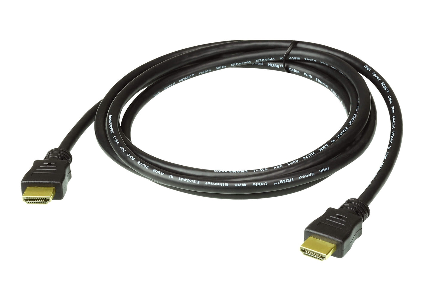 Aten 15m High Speed HDMI Cable with Ethernet, supports up to 4096 x 2160 @ 30Hz, High quality tin...