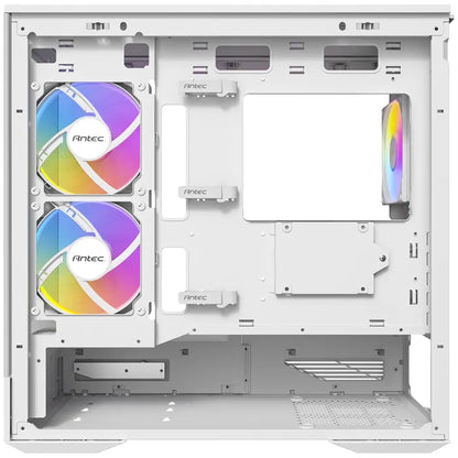Antec C2M ARGB - White, Micro-ATX/ITX, steel/glass, 5 slots, 415mm GPU, 165mm CPU, 240mm ARGB fan... - Image 3