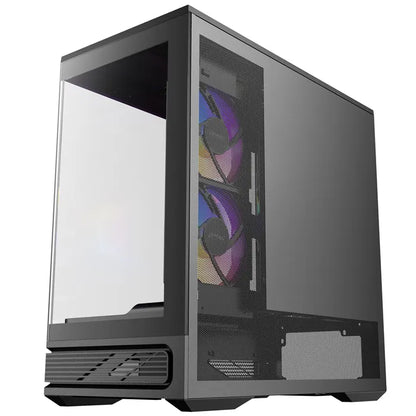 Antec C2M ARGB - Black, Micro-ATX/ITX, steel/glass, 5 slots, 415mm GPU, 165mm CPU, 240mm ARGB fan... - Image 2