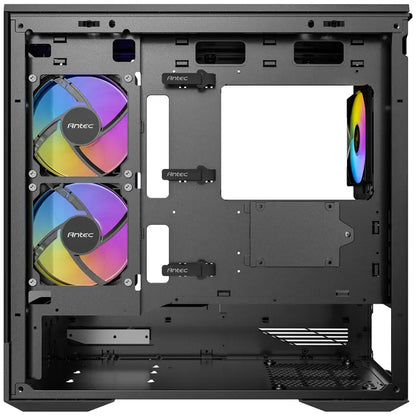 Antec C2M ARGB - Black, Micro-ATX/ITX, steel/glass, 5 slots, 415mm GPU, 165mm CPU, 240mm ARGB fan... - Image 3