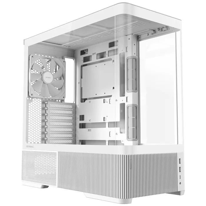 Antec C6 Curve AIR - White, ATX/mATX/ITX, steel/glass, 7 slots, 450mm GPU, 180mm CPU, 3 PWM fans,...