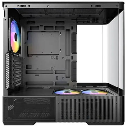 Antec C6 Curve ARGB, Mid Tower ATX case, tempered glass, 3 ARGB PWM fans, USB-C 10Gbps, GPU ≤450m... - Image 3