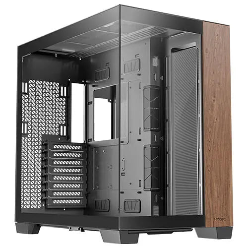 Antec C8 Wood, Full Tower, E-ATX/ATX/Micro-ATX/ITX, 270° Tempered Glass, Wood Accent, USB-C 10Gbp...