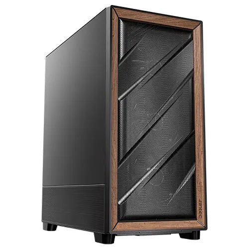 Antec Flux SE - Wallnut, Mid-Tower, E-ATX/Micro-ATX/ITX, F-LUX Airflow, 5xPWM Fans, E-ATX, 420mm...