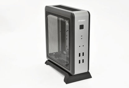 (LS)Antec ISK110-VESA ITX MB, Slim Form Factor case with External 90w PSU. 2 x USB 3.0 and 2 x US...