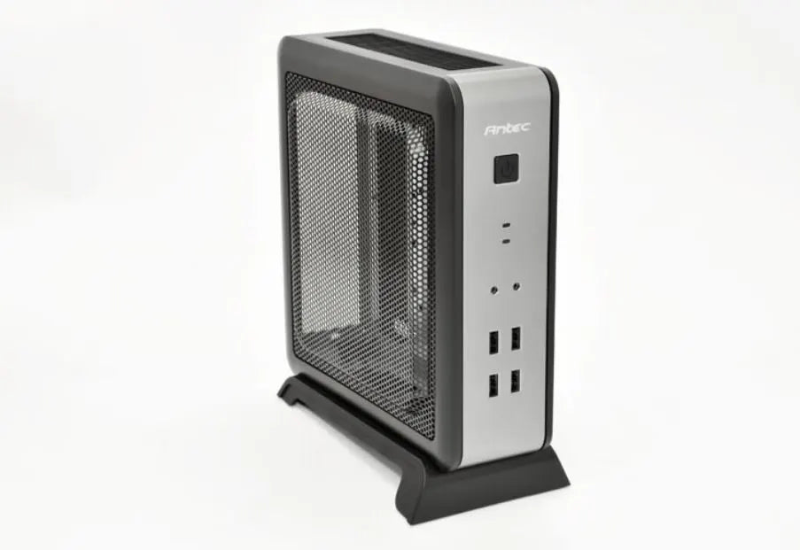 Antec ISK110-VESA ITX MB, Slim Form Factor case with External 90w PSU. 2 x USB 3.0 and 2 x USB 2....
