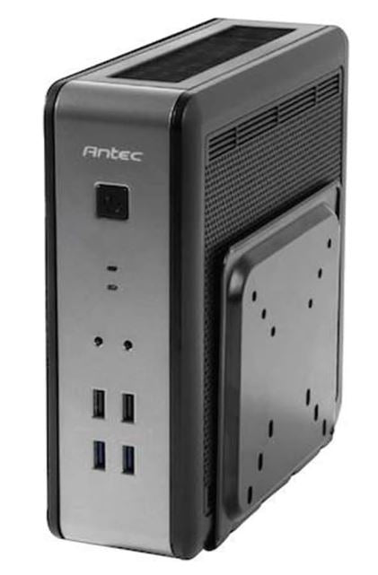 (LS)Antec ISK110-VESA ITX MB, Slim Form Factor case with External 90w PSU. 2 x USB 3.0 and 2 x US... - Image 2