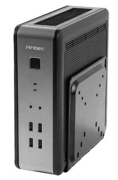 (LS)Antec ISK110-VESA ITX MB, Slim Form Factor case with External 90w PSU. 2 x USB 3.0 and 2 x US... - Image 2