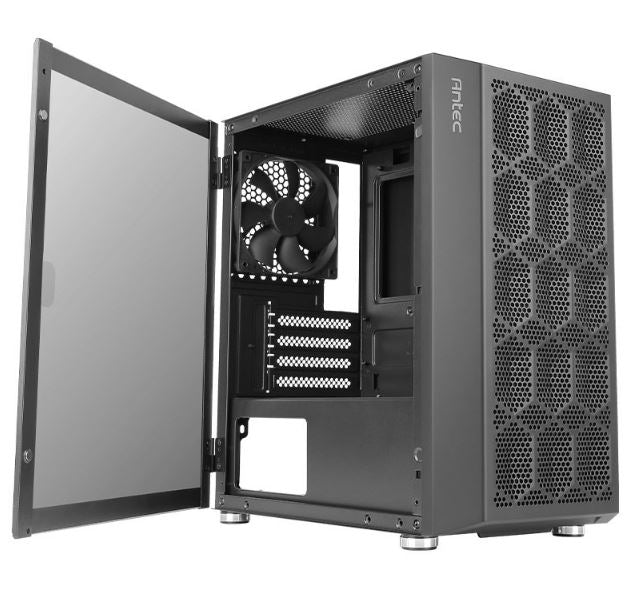 Antec NX200M RGB m-ATX, ITX Case, 3x RGB Fan. Large Mesh Front for excellent cooling, Side Window... - Image 3