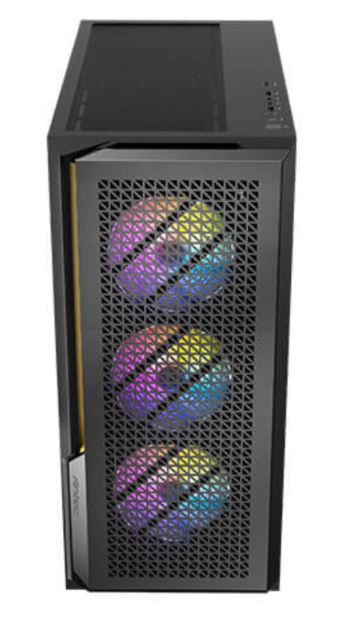 Antec P20C ARGB, ATX, E-ATX, High Airflow, USB-C, Cable management, 4x HDD/SSD , 375mm GPU, 170mm... - Image 2