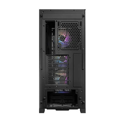 Antec P20C ARGB - Black, Mid Tower, E-ATX/ATX/Micro-ATX/ITX, Tempered Glass, USB-C, 3× ARGB Fans,... - Image 4