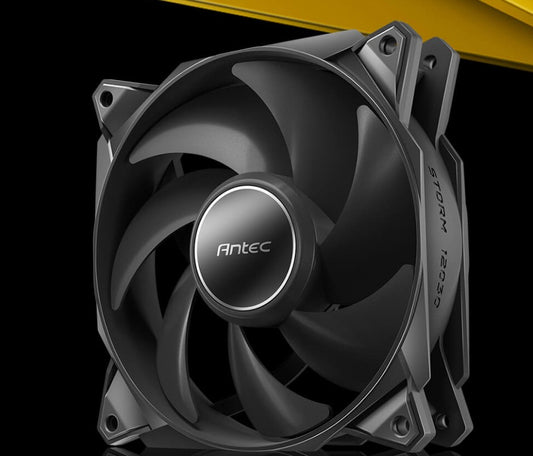 Antec StormT3 120mm PWM FDB FaN High Airflow 66.56 CFM, Air Pressure 2.7, Noise Level 25.8. Woven...