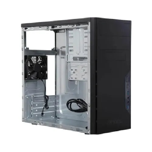 Antec VSK3000B-U3 - Black, Mini Tower, Micro-ATX/Mini-ITX, 2× USB 3.0, 1× 92mm Rear Fan, 4 Expans... - Image 3