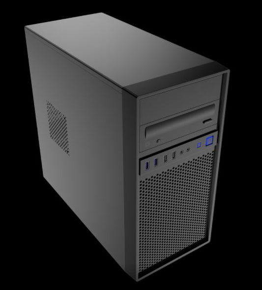 Aywun 307 Business  Office mATX with 500w PSU. 1x 5.25' External, 24PIN ATX, 8PIN EPS, 2x USB3 +2...