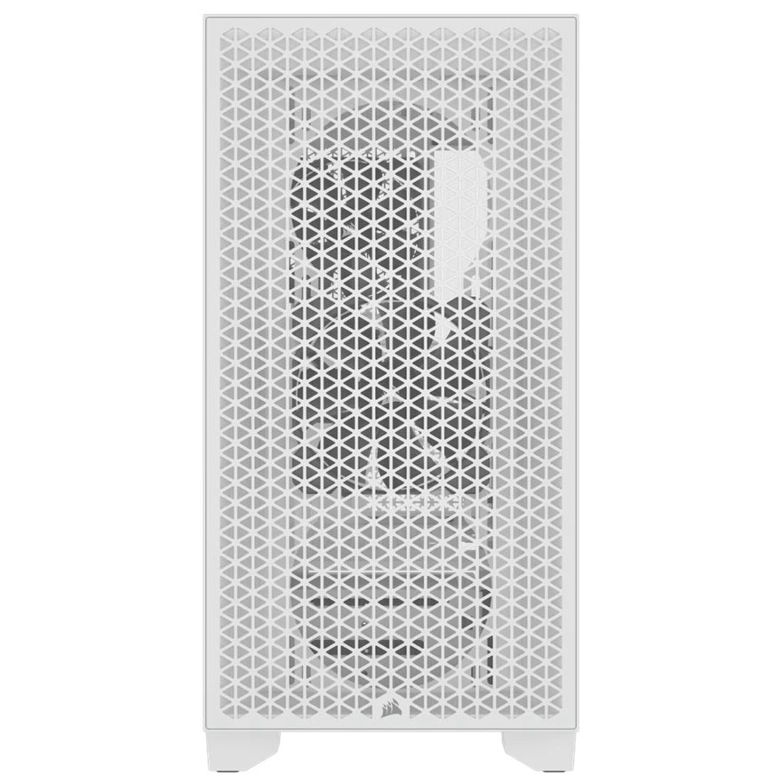 Corsair 3000D AIRFLOW Mid-Tower PC Case - White, ATX, 360mm GPU, 170mm CPU cooler, 220mm PSU, 360... - Image 2