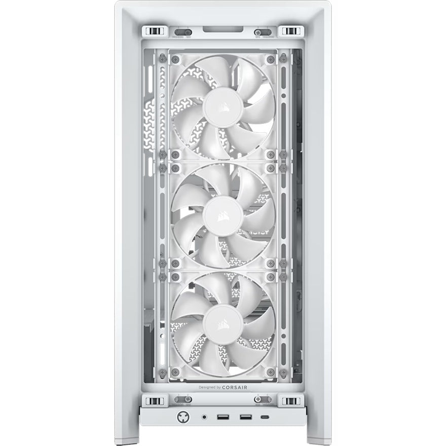 Corsair FRAME 4000D RS Modular Mid-Tower PC Case - White, ATX, 430mm GPU, 170mm CPU cooler, 360mm... - Image 2