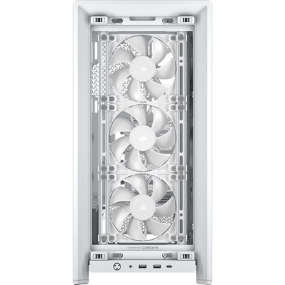 Corsair FRAME 4000D RS Modular Mid-Tower PC Case - White, ATX, 430mm GPU, 170mm CPU cooler, 360mm... - Image 2
