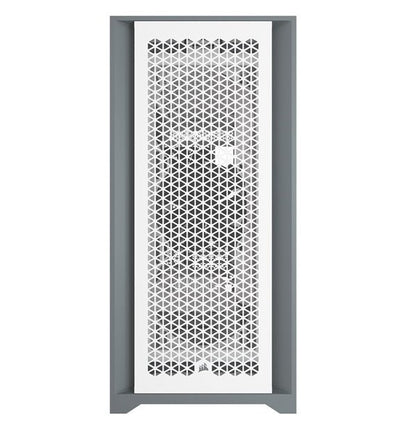 Corsair 5000D AIRFLOW E-ATX, ATX, USB Type-C, 1x 120mm Front  Rear, Radiator 360mm. 7+2 PCI Slot, 4x 2.5' SSD, 2x 3.5' HDD. VGA 420mm. White. Case