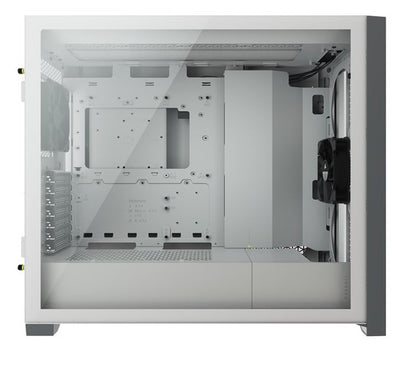 Corsair 5000D AIRFLOW E-ATX, ATX, USB Type-C, 1x 120mm Front  Rear, Radiator 360mm. 7+2 PCI Slot, 4x 2.5' SSD, 2x 3.5' HDD. VGA 420mm. White. Case