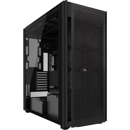 Corsair iCUE LINK 9000D RGB AIRFLOW Super Full-Tower PC Case - Black, 698×307×698mm, GPU 580mm, 6...