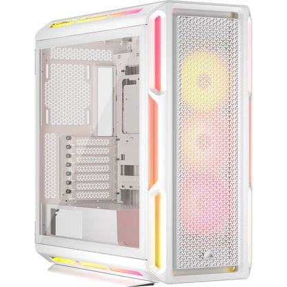 Corsair iCUE LINK 5000T LX RGB Mid-Tower High-Performance PC Case - White, ATX, 450mm GPU, 170mm...