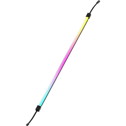 Corsair iCUE LINK LS350 Aurora RGB Light Strips - 350mm Kit – 350×10×10mm, magnetic mount, black,... - Image 4