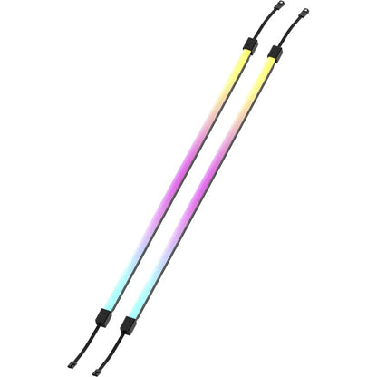 Corsair LS350 Aurora RGB Light Strips - 350mm – 350×10×10mm, black, magnetic mount, addressable L... - Image 2