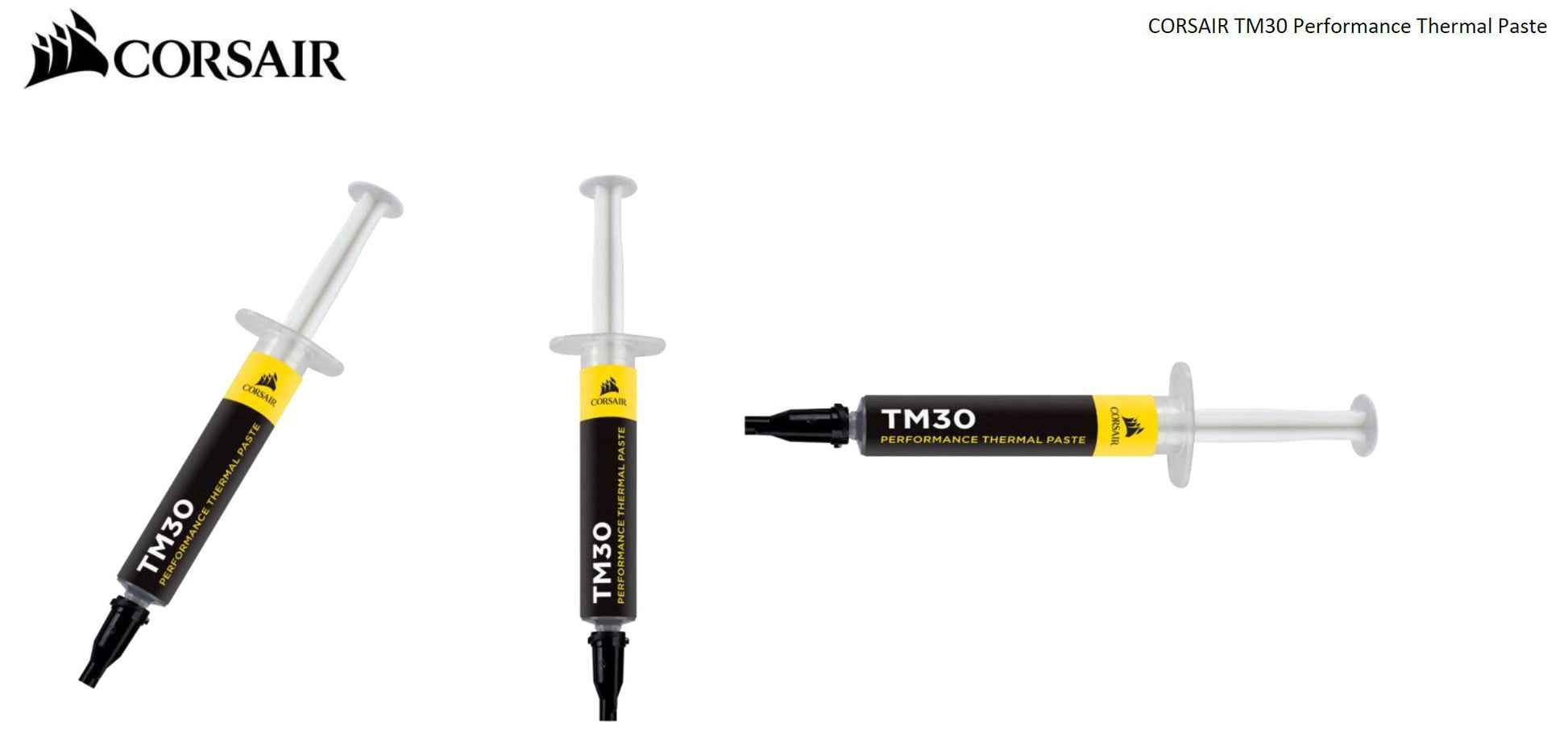 Corsair TM30 Performance Thermal Grease Paste 3g. 12 Months Warranty. - Fan  Cooling Products