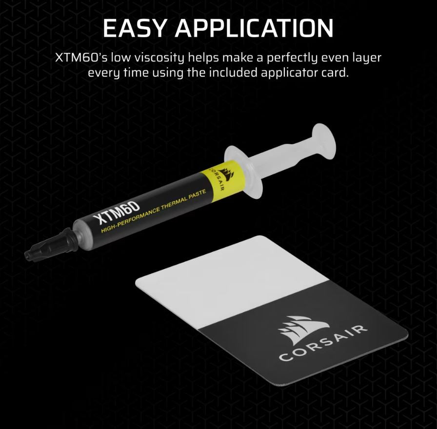 Corsair XTM60 High-Performance Thermal Paste - Fan  Cooling Products - Image 3