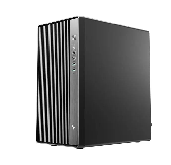 DeepCool CC310 Mid Tower Micro ATX Case, 1 Pre-installed Fan, 2×USB 3.0, 2×USB 2.0, Audio/Mic Com...