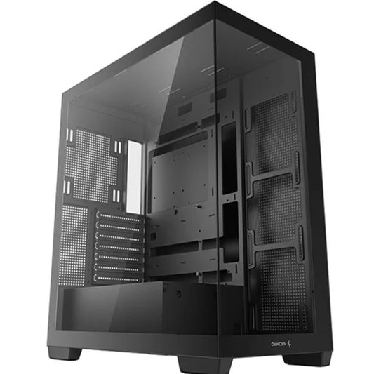 DeepCool CG580 Panoramic ATX Mid-Tower Case, Up to 2x 360mm Radiators, 9x120mm Fans. Front 2x USB...