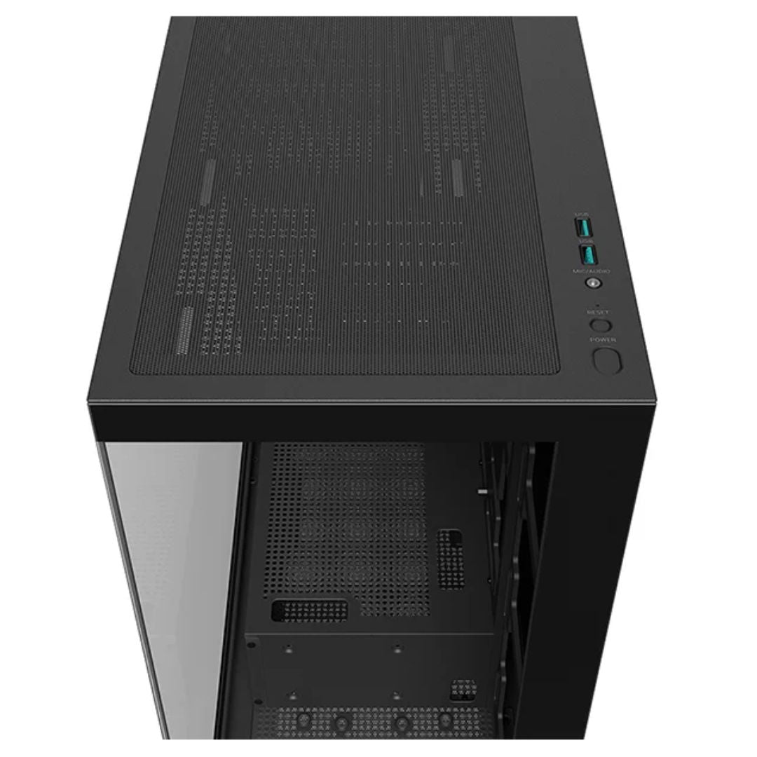 DeepCool CG580 Panoramic ATX Mid-Tower Case, Up to 2x 360mm Radiators, 9x120mm Fans. Front 2x USB... - Image 3