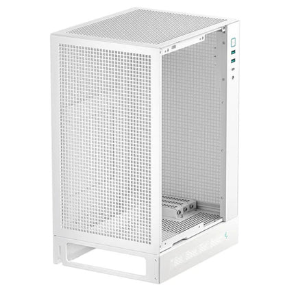 DeepCool CH170 DIGITAL WHT ITX Case, Digital Status Display, Extremely portable size, Abundant Ai...