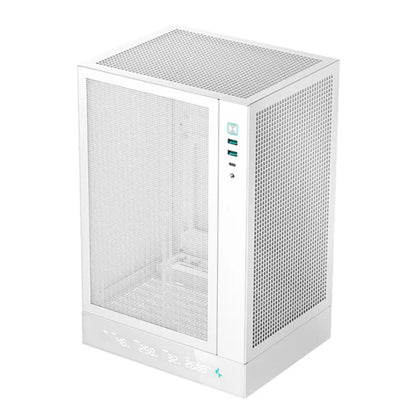 DeepCool CH170 DIGITAL WHT ITX Case, Digital Status Display, Extremely portable size, Abundant Ai... - Image 3