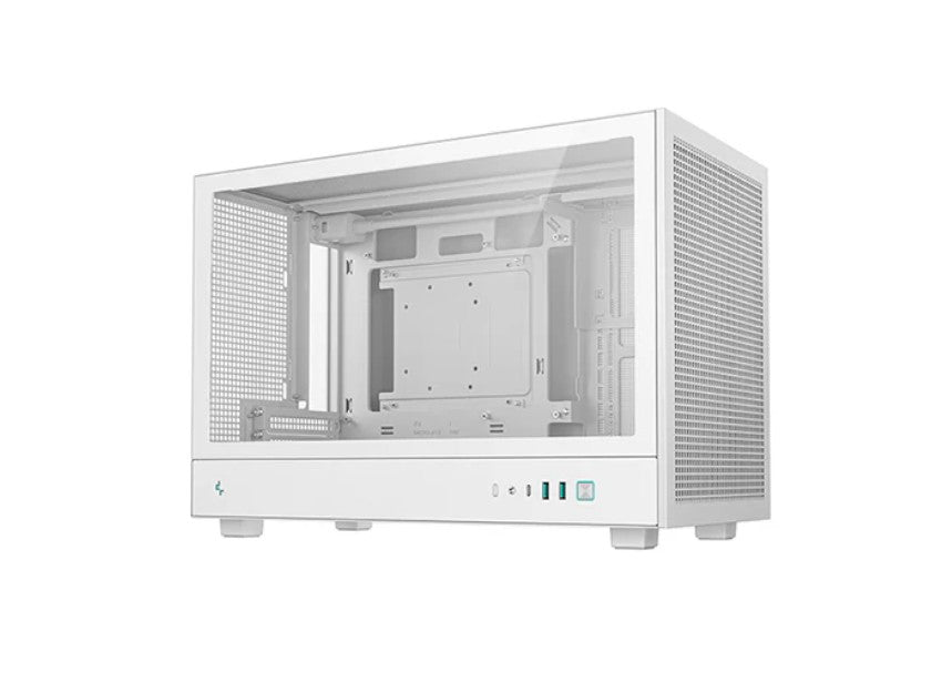 DeepCool CH260 WH M-ATX Case, Extremely Portable Size，Abundant Airflow Ventilation，Mesh and glass...
