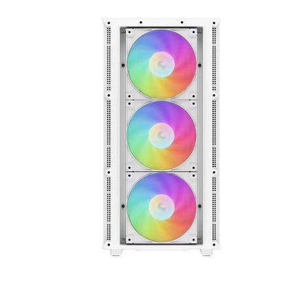 DeepCool CH560 DIGITAL White High Airflow Mid-Tower ATX Case, Digital Status Display, Magnetic Hy... - Image 3