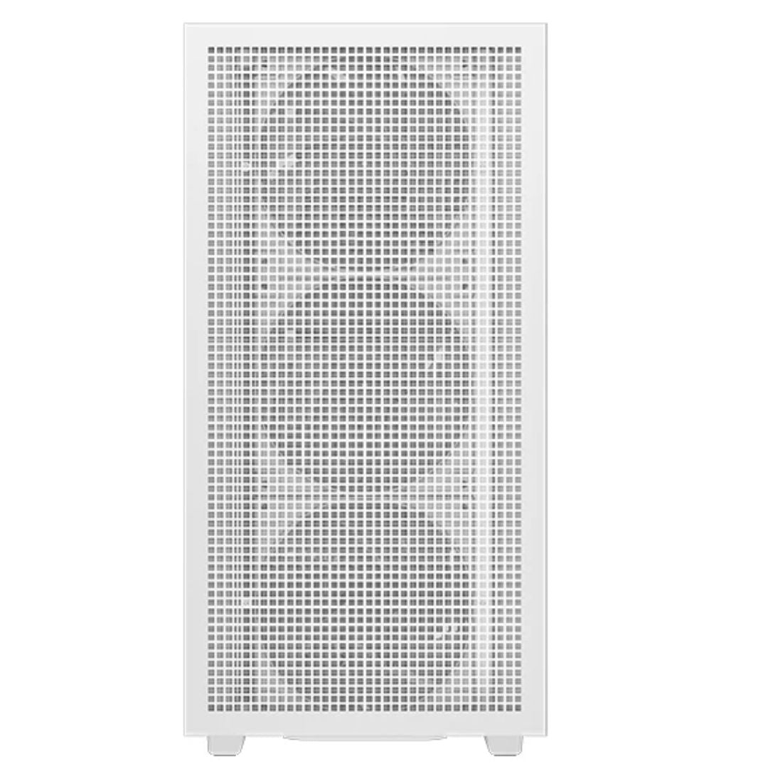 DeepCool CH560 White HighAirflow Mid-Tower ATX Case, Magnetic Hybrid Mesh,Tempered Glass, 3 Pre-Installed 140mm ARGB Fans