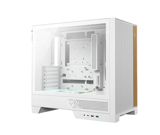 DeepCool CL660 WH High Cooling Performance ATX Compact Case, 2 x Pre-Installed Fans - Cases  Acce...