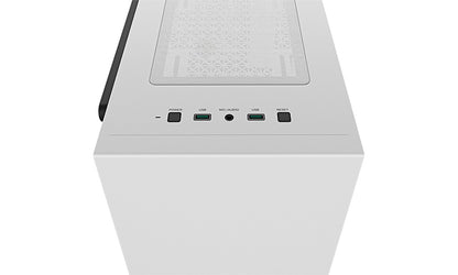 DeepCool MACUBE 110 White Minimalistic Micro-ATX Case, Magnetic Tempered Glass Panel, Removable D... - Image 3