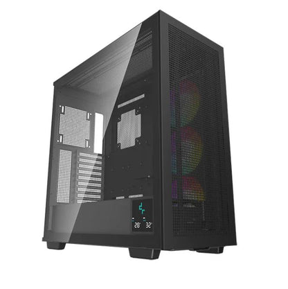DeepCool MORPHEUS Modular High Airflow ATX Case, 1xPre-Installed Fans, USB3.0×4, Audio×1, Type-C×...