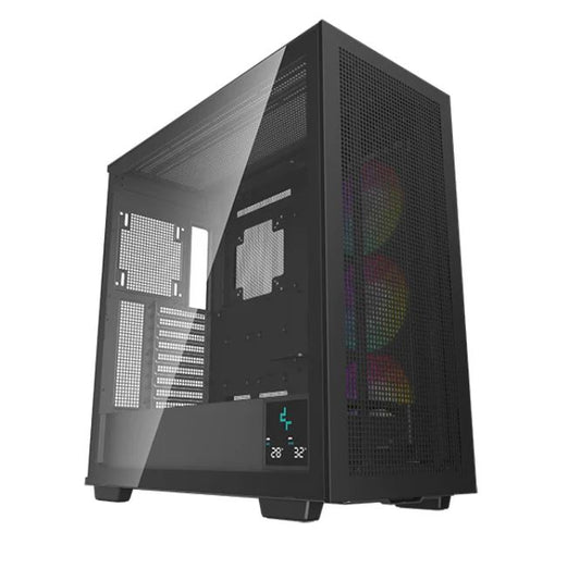 DeepCool MORPHEUS Modular High Airflow ATX Case, 1xPre-Installed Fans, USB3.0×4, Audio×1, Type-C×...