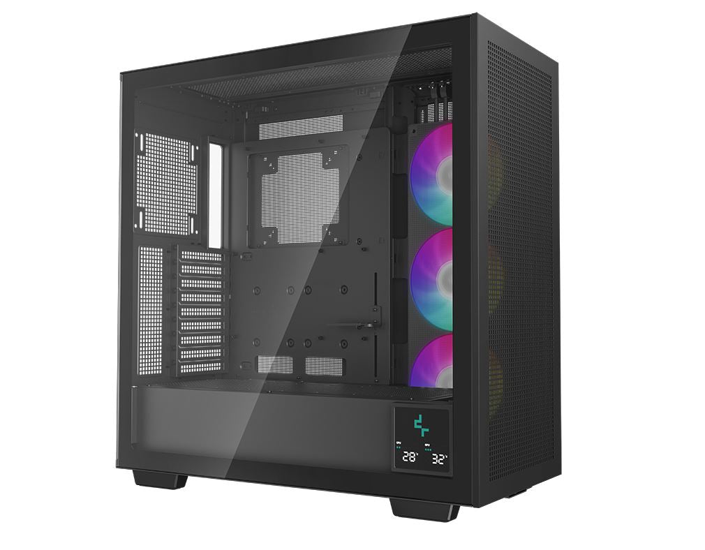 DeepCool MORPHEUS Modular High Airflow ATX Case, 1xPre-Installed Fans, USB3.0×4, Audio×1, Type-C×... - Image 2