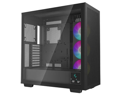 DeepCool MORPHEUS Modular High Airflow ATX Case, 1xPre-Installed Fans, USB3.0×4, Audio×1, Type-C×... - Image 2