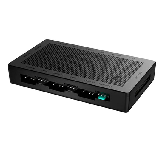 DeepCool SC790 2-in-1 PWM  RGB hub, SATA Power Connector , 12 Port ARGB Hub - Cases  Accessories