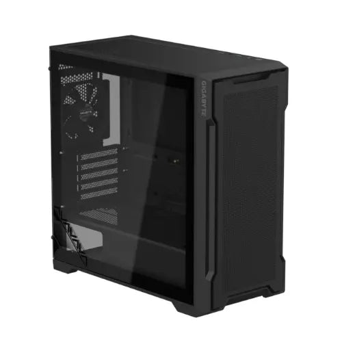 Gigabyte C102 GLASS BlackMid Tower case, Mini ITX / Micro ATX, 5x Expansion slots, 2x 3.5' Drive... - Image 2