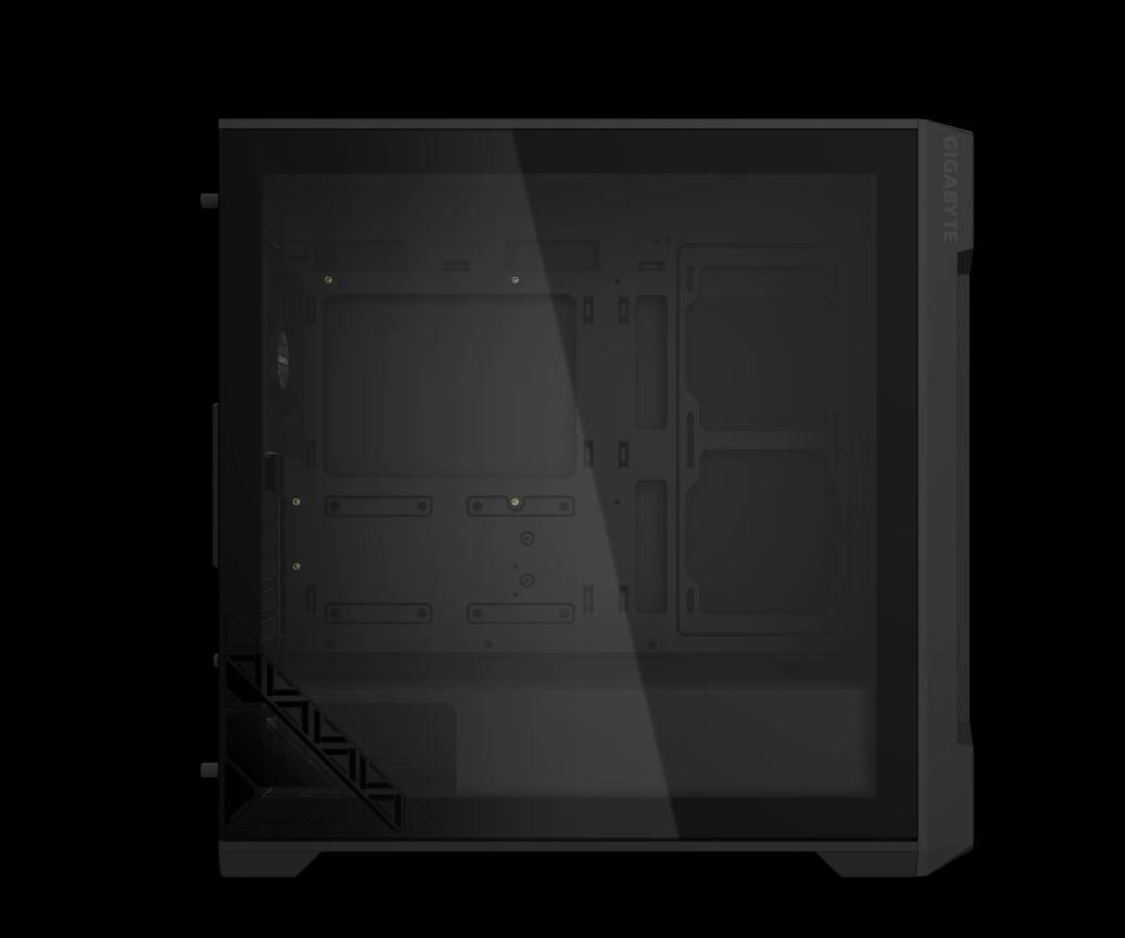 Gigabyte C102 GLASS BlackMid Tower case, Mini ITX / Micro ATX, 5x Expansion slots, 2x 3.5' Drive... - Image 4