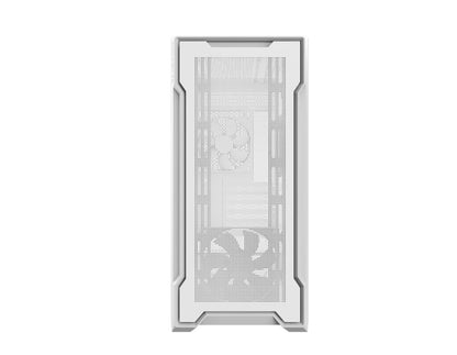 GIGABYTE C102 GLASS ICE Mid Tower case, H450x W210x D450 mm, White, 5 Expansion slots, 2x 3.5' Dr... - Image 2