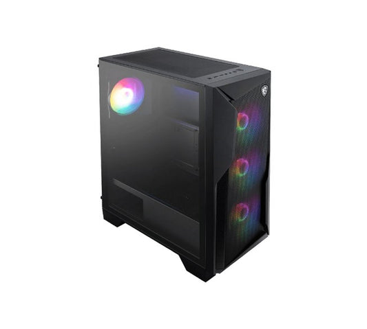 MSI MAG FORGE 130A AIRFLOW ATX Case, 2x USB 5Gbps, 1x Mic-in / Audio-out, 1x LED, 3x 2.5', 2x 2.5...